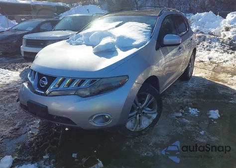 2009 Nissan Murano S from USA, damaged, VIN JN8AZ18W89W11348